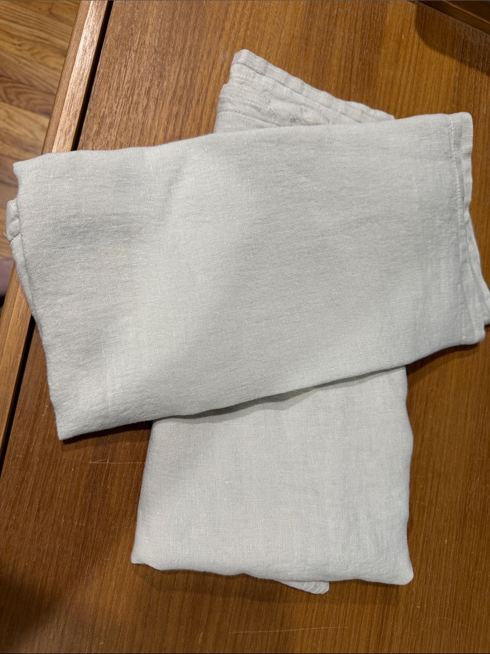 Parachute Beige Linen Euro Sham Pair